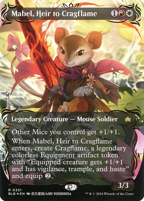 Mabel, Heir to Cragflame [Bloomburrow - 351]