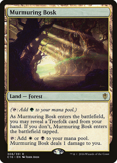 Murmuring Bosk [Commander 2016 - 308]