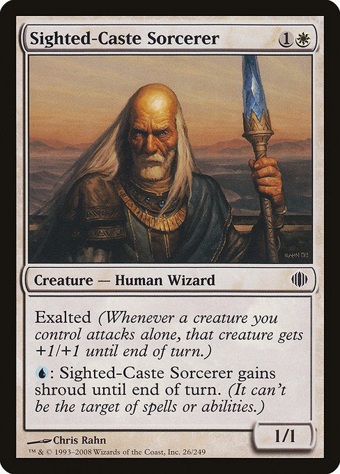 Sighted-Caste Sorcerer [Shards of Alara - 26]
