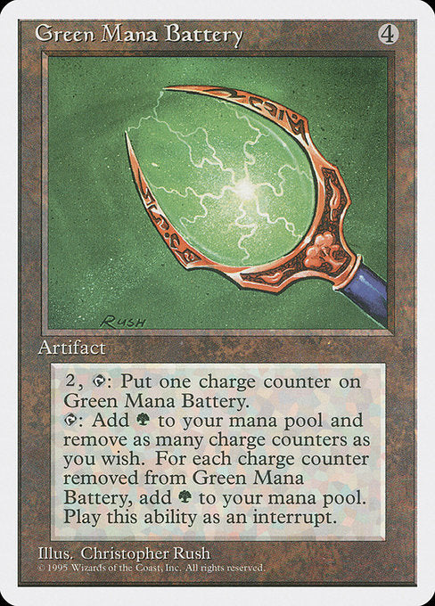 Green Mana Battery [Fourth Edition - 323]