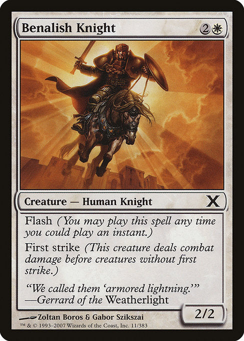 Benalish Knight [Tenth Edition - 11]