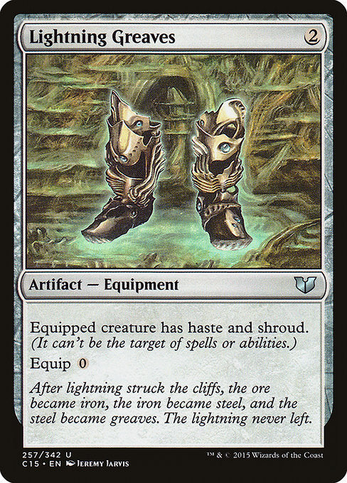 Lightning Greaves [Commander 2015 - 257]