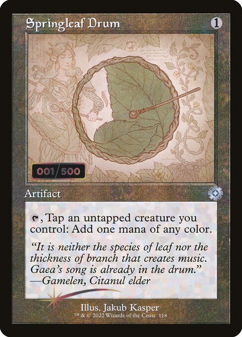 Springleaf Drum [The Brothers' War Retro Artifacts - 118z]