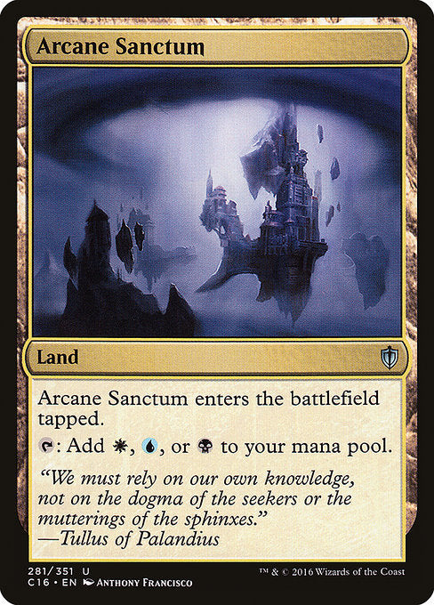 Arcane Sanctum [Commander 2016 - 281]