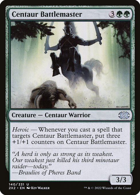 Centaur Battlemaster [Double Masters 2022 - 140]