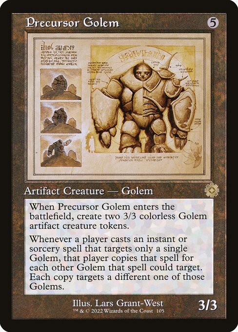 Precursor Golem [The Brothers' War Retro Artifacts - 105]
