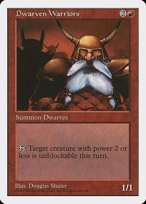 Dwarven Warriors [Fifth Edition - 222]