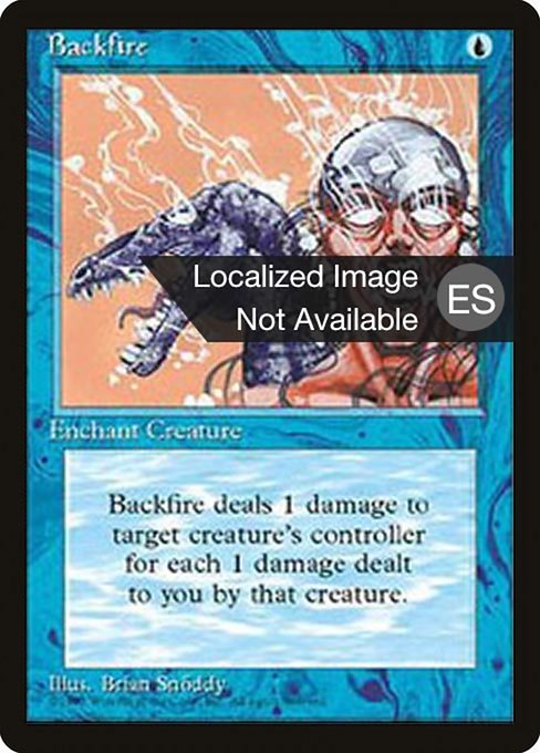 Backfire [Fourth Edition Foreign Black Border - 62]