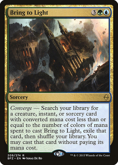 Bring to Light [Battle for Zendikar - 209]