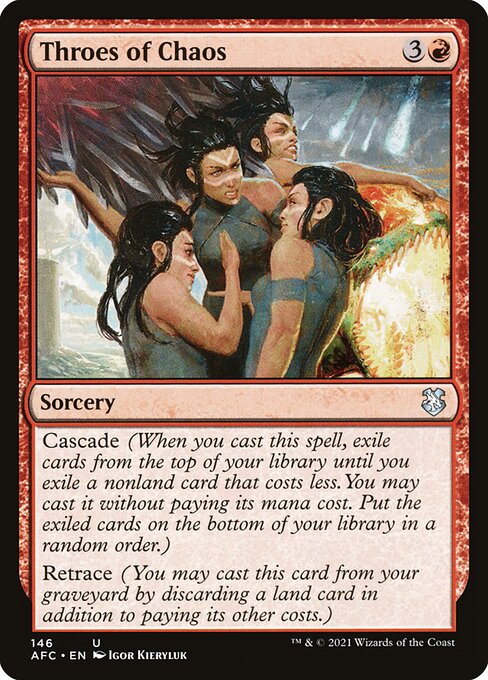 Throes of Chaos [Forgotten Realms Commander - 146]