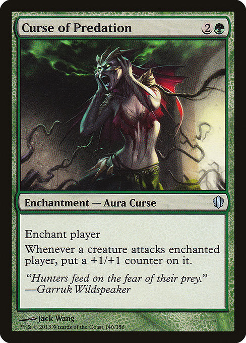 Curse of Predation [Commander 2013 - 140]