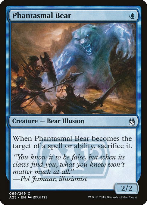 Phantasmal Bear [Masters 25 - 69]