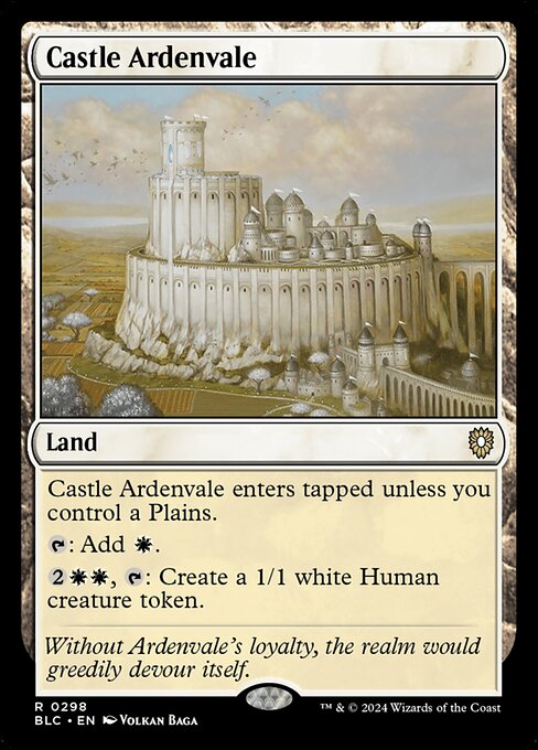 Castle Ardenvale [Bloomburrow Commander - 298]