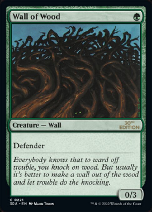 Wall of Wood [30th Anniversary Edition - 221]