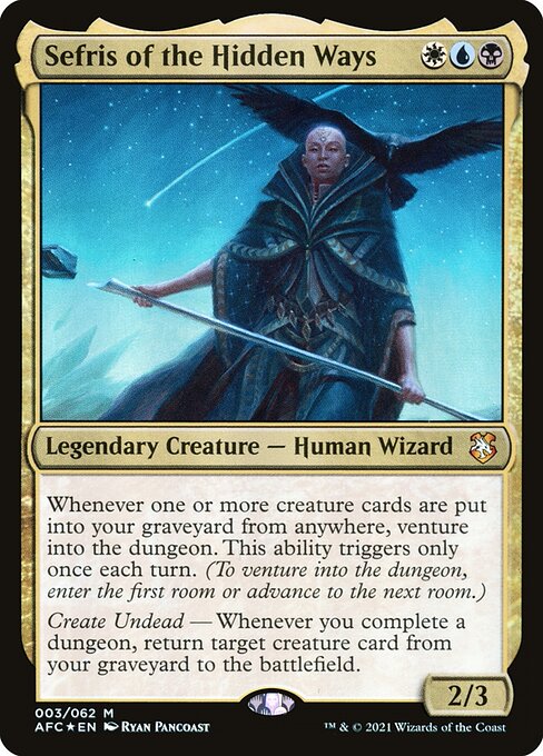 Sefris of the Hidden Ways [Forgotten Realms Commander - 3]
