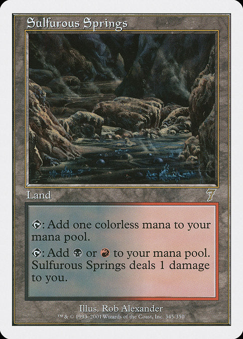 Sulfurous Springs [Seventh Edition - 345]