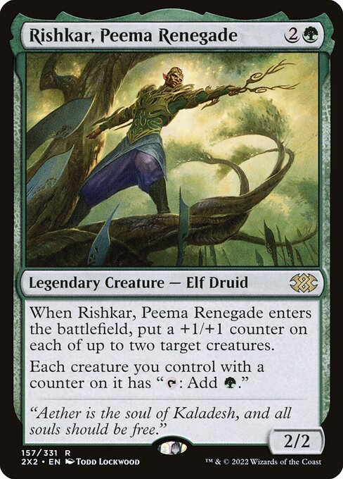 Rishkar, Peema Renegade [Double Masters 2022 - 157]