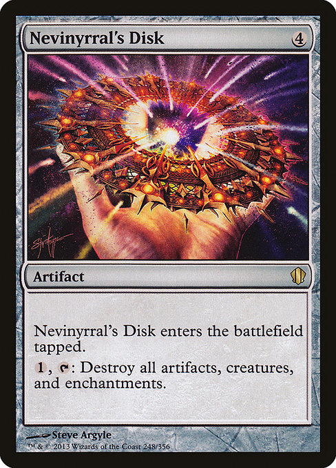 Nevinyrral's Disk [Commander 2013 - 248]