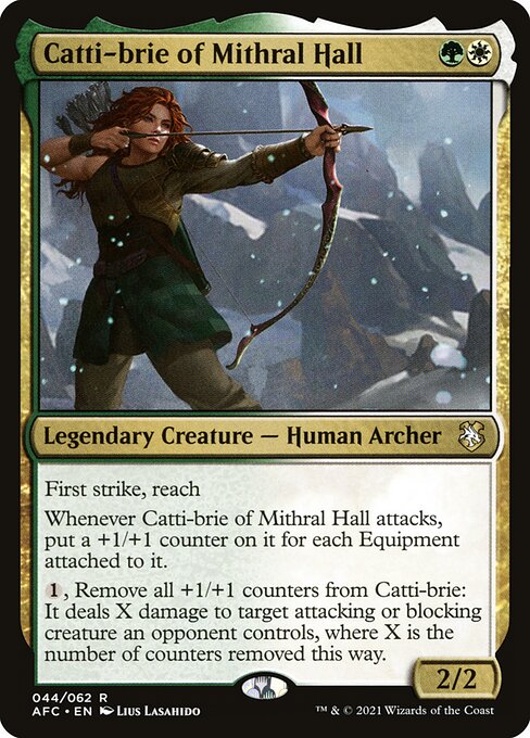 Catti-brie of Mithral Hall [Forgotten Realms Commander - 44]