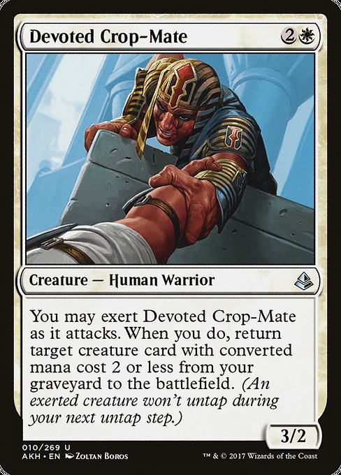 Devoted Crop-Mate [Amonkhet - 10]