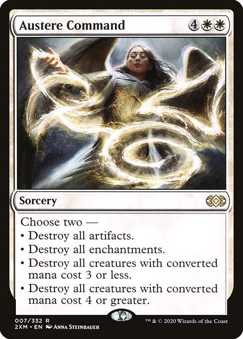 Austere Command [Double Masters - 7]