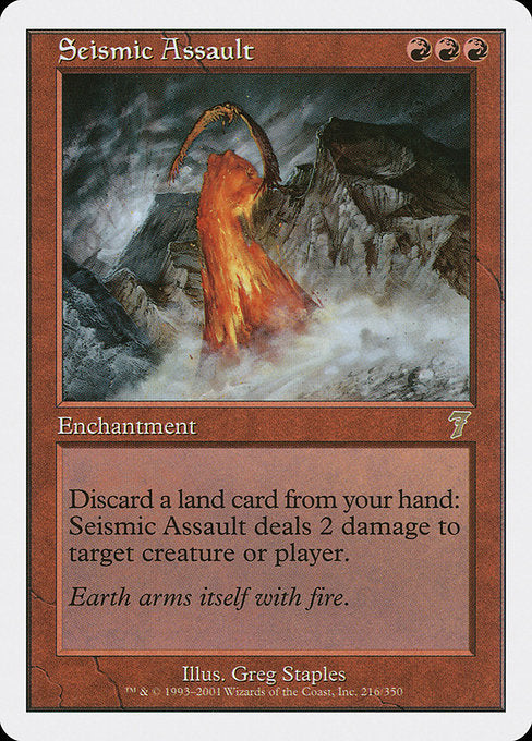 Seismic Assault [Seventh Edition - 216]