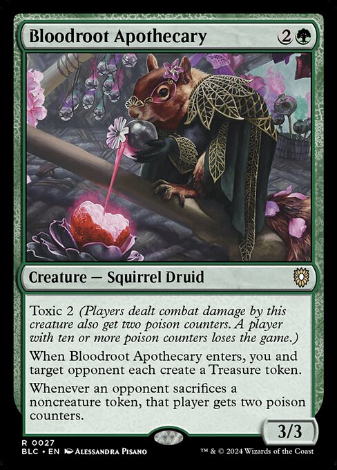 Bloodroot Apothecary [Bloomburrow Commander - 27]