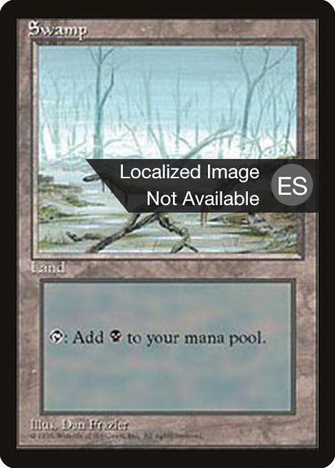 Swamp [Fourth Edition Foreign Black Border - 370]