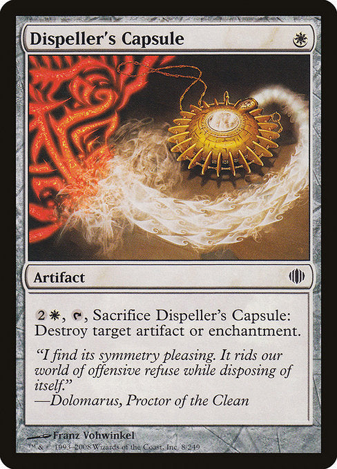 Dispeller's Capsule [Shards of Alara - 8]