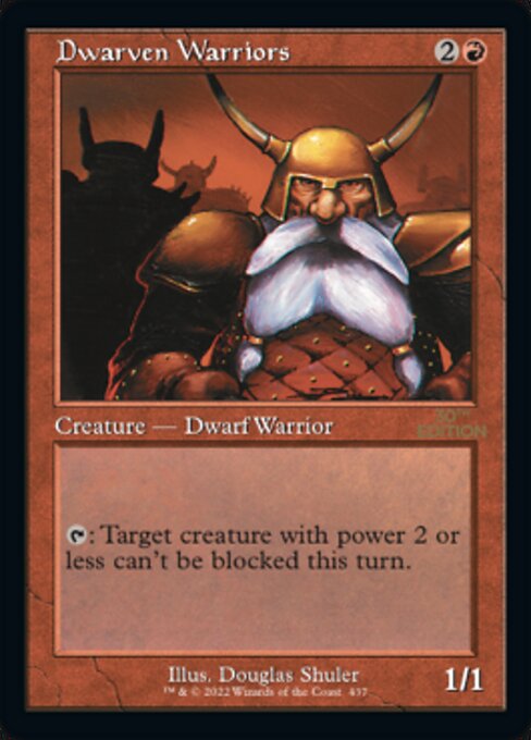 Dwarven Warriors [30th Anniversary Edition - 437]
