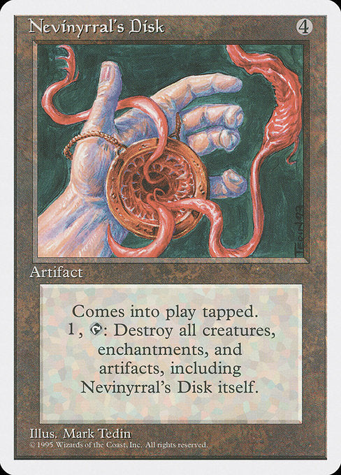 Nevinyrral's Disk [Fourth Edition - 338]