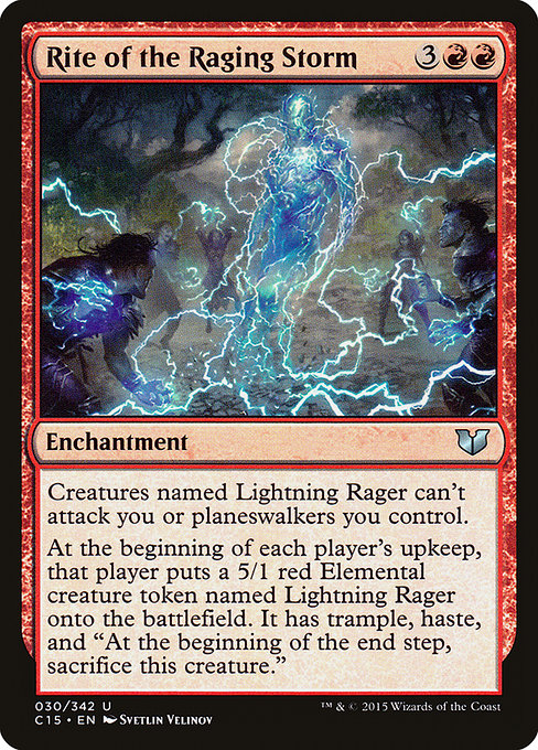 Rite of the Raging Storm [Commander 2015 - 30]