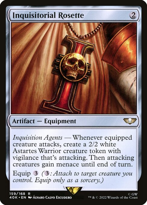 Inquisitorial Rosette [Warhammer 40,000 Commander - 159]