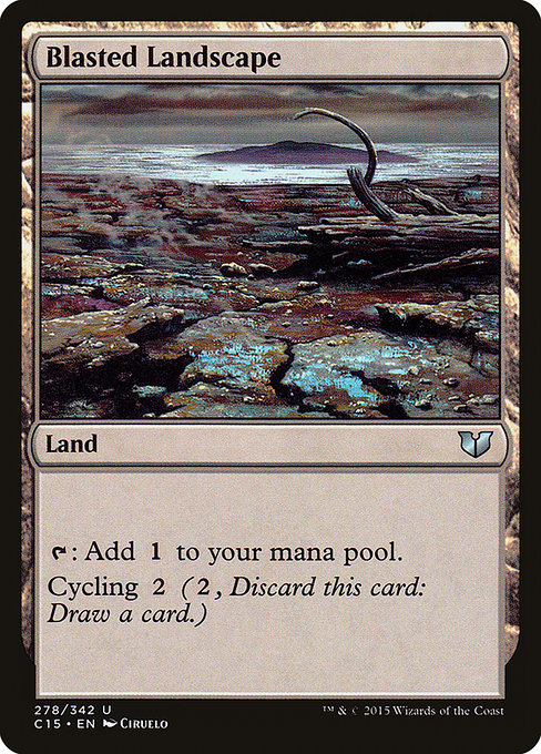 Blasted Landscape [Commander 2015 - 278]