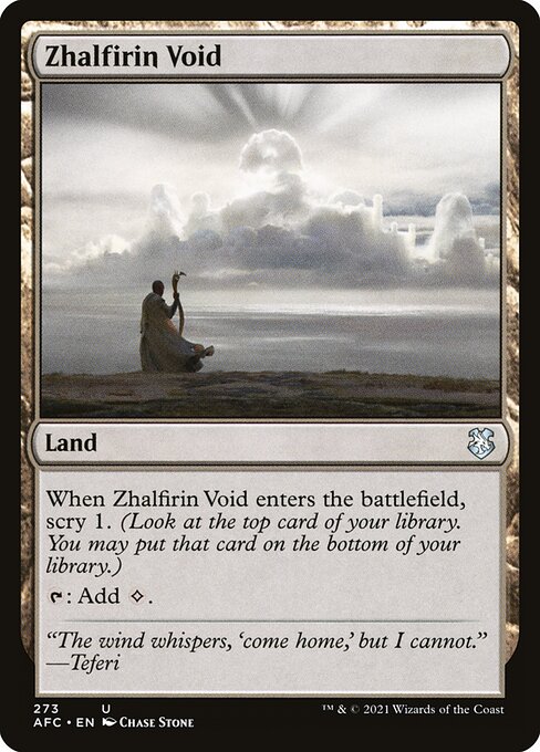 Zhalfirin Void [Forgotten Realms Commander - 273]