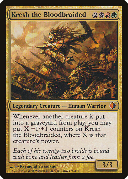 Kresh the Bloodbraided [Shards of Alara - 178]