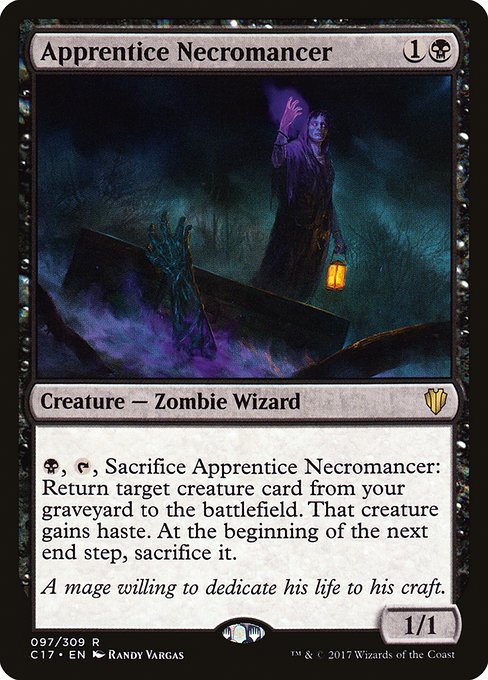 Apprentice Necromancer [Commander 2017 - 97]