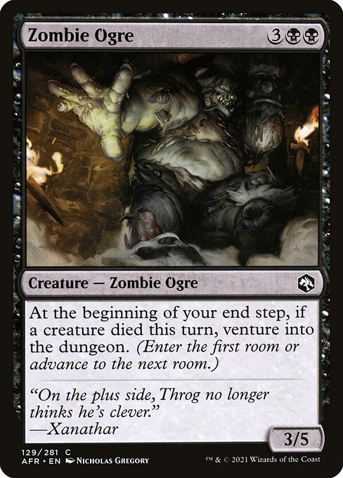 Zombie Ogre [Adventures in the Forgotten Realms - 129]