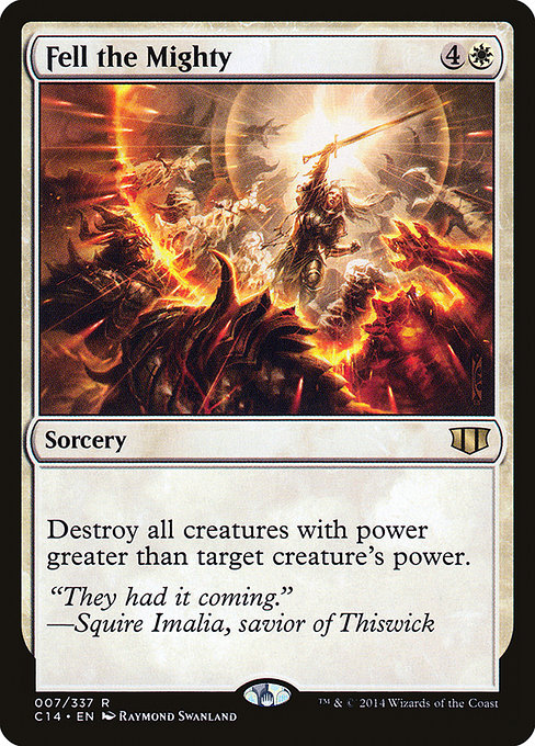 Fell the Mighty [Commander 2014 - 7]
