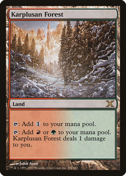 Karplusan Forest [Tenth Edition - 354]