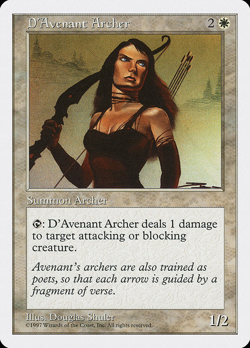 D'Avenant Archer [Fifth Edition - 23]