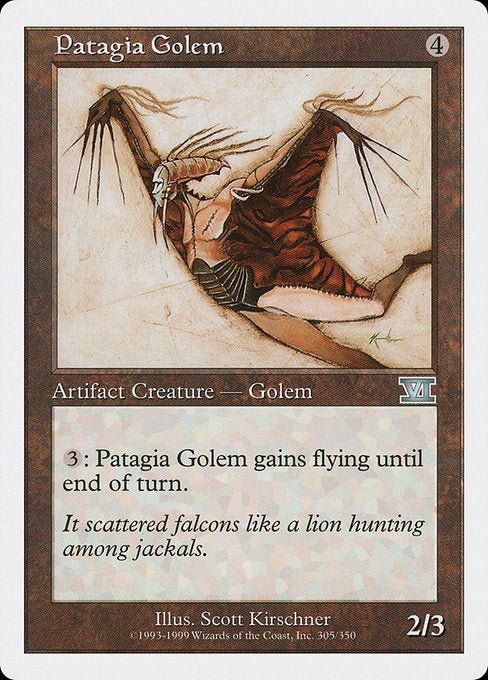Patagia Golem [Classic Sixth Edition - 305]