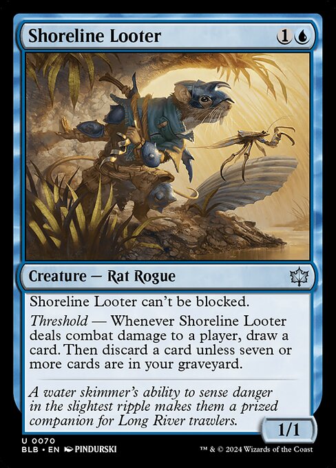 Shoreline Looter [Bloomburrow - 70]