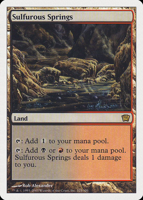 Sulfurous Springs [Ninth Edition - 325]