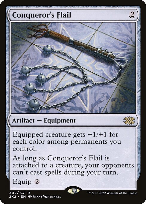 Conqueror's Flail [Double Masters 2022 - 302]