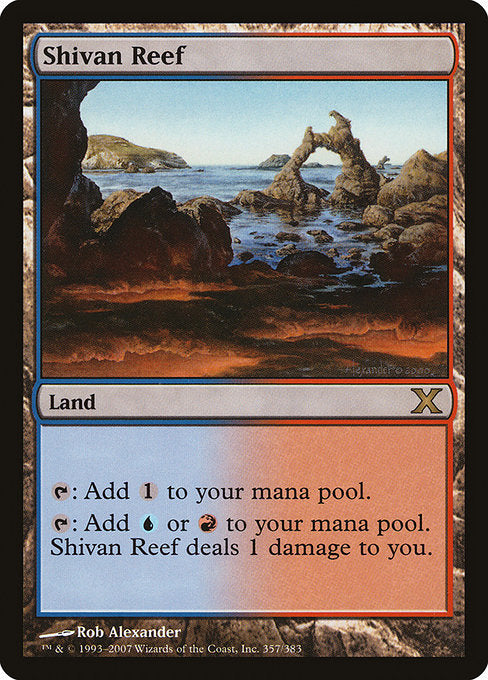 Shivan Reef [Tenth Edition - 357]