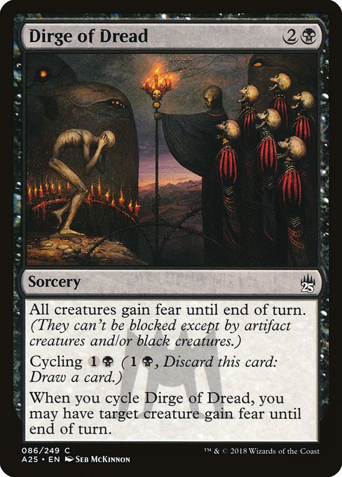 Dirge of Dread [Masters 25 - 86]