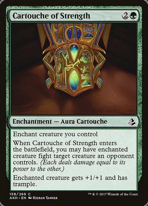 Cartouche of Strength [Amonkhet - 158]