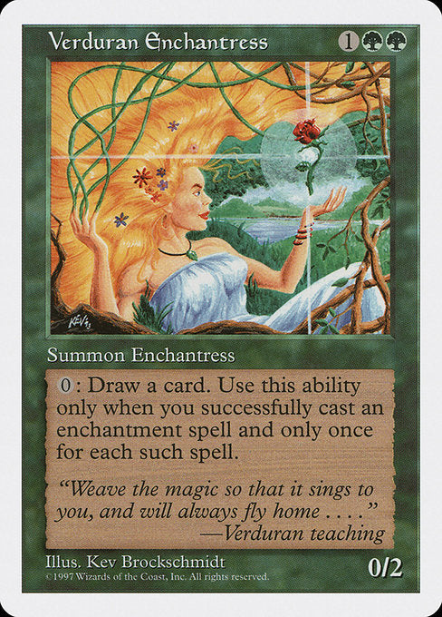 Verduran Enchantress [Fifth Edition - 337]