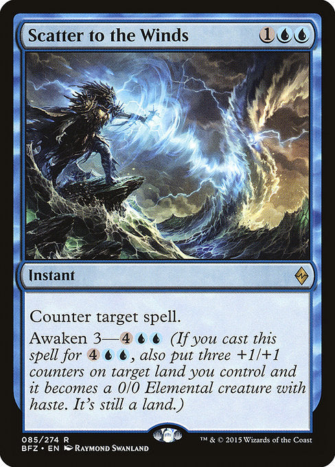 Scatter to the Winds [Battle for Zendikar - 85]